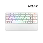Asus Rog Strix Scope Ii 96 Rgb Rog Nx Snow Switch Wireless Mechanical Gaming Keyboard - White-0