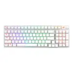 Asus Rog Strix Scope Ii 96 Rgb Rog Nx Snow Switch Wireless Mechanical Gaming Keyboard - White-124275
