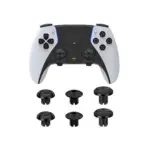 Metal Joystick Cap For Ps5 Edge Controller 6pcs - Black-0