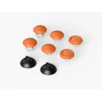 8 In 1 Plastic Joystick Cap & Joystick Base For Original Ps5 Edge Controller - Orange-0