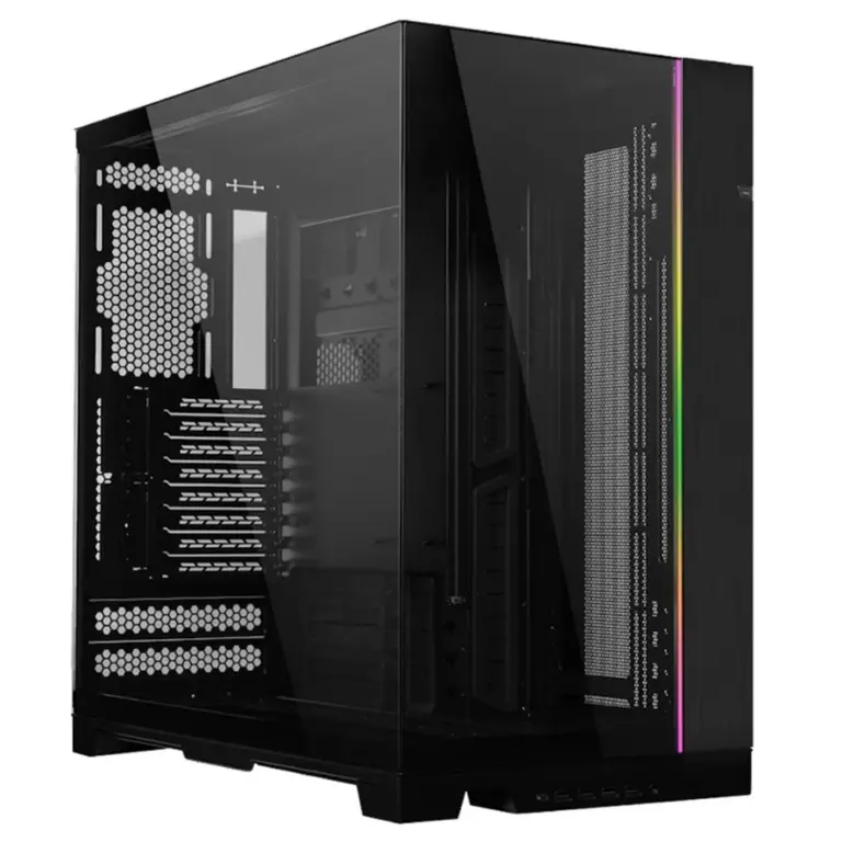 Lian Li O11 Dynamic Evo Xl Rgb Tempered Glass Full Tower Gaming Case - Black (Fans Not Included)-0
