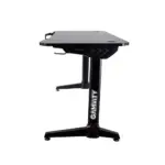 Gamvity Professional Gaming Desk With Rgb Led Lights Cheap (1200*600*750) - Black-126281
