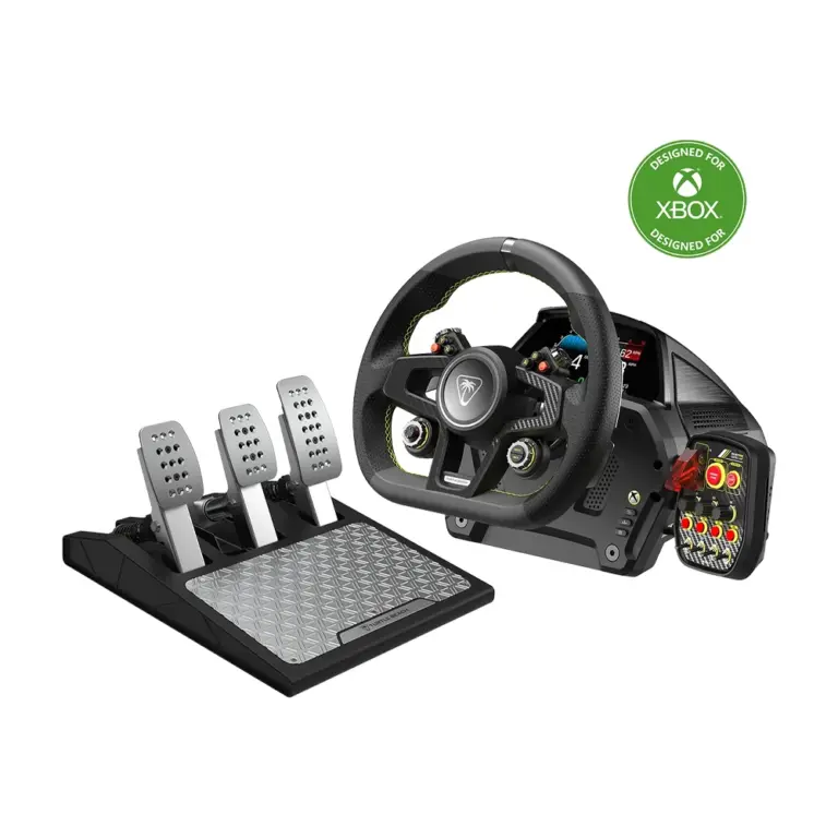 Turtle Beach Velocityone Race Wheel & Pedal System - For Xbox & PC-0