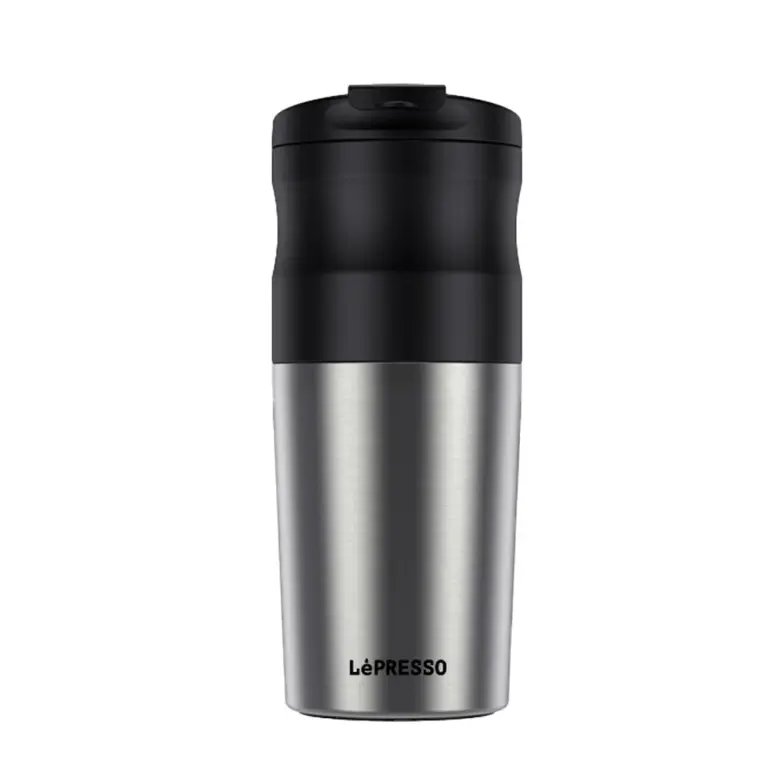 LePesso Portable Mug Burr Grinder Coffee Maker-0