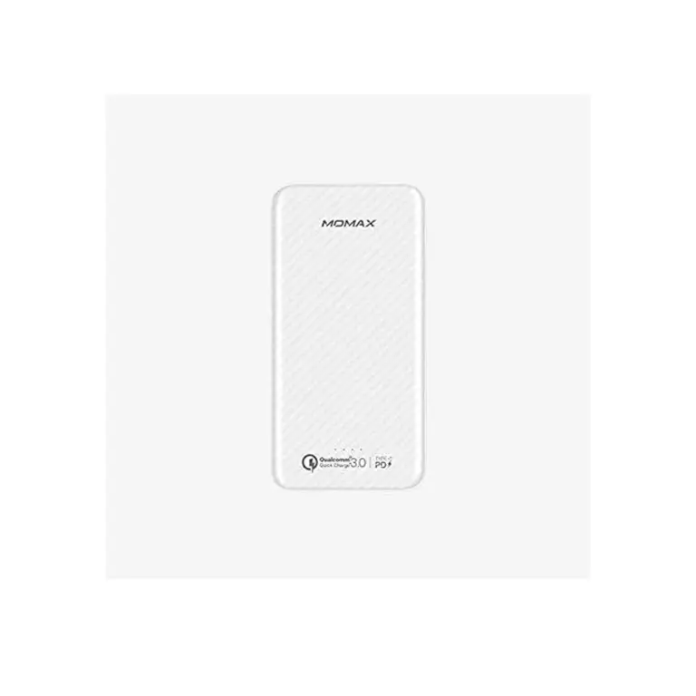 Momax iPower Minimal PD QC External Battery Pack 10000mAh - White-0
