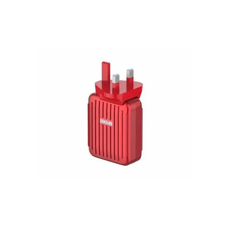 Zendure Port 30W Wall Charger With Pd -4 (Red)-0