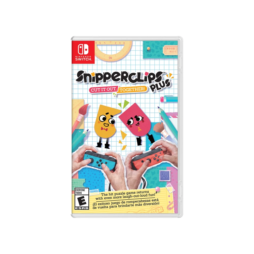 Snipperclips Plus: Cut it Out Together, Nintendo, Nintendo Switch -R1-0 Snipperclips Plus: Cut it Out Together, Nintendo, Nintendo Switch -R1-0