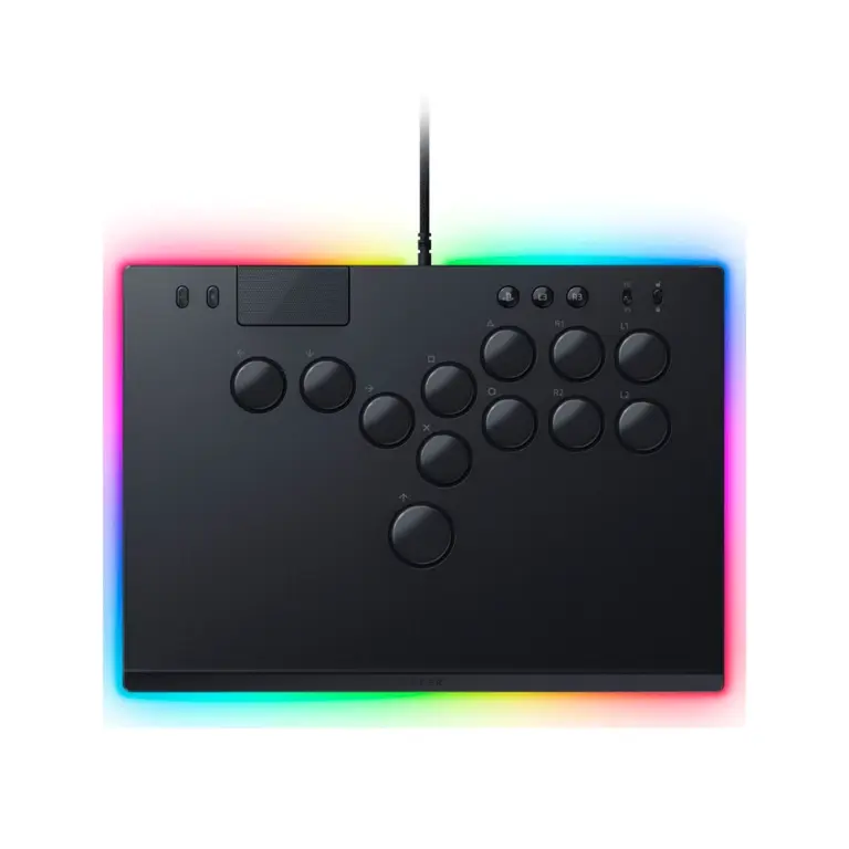 Razer Kitsune All-button Optical Arcade Controller For Ps5 And Pc - Black-0