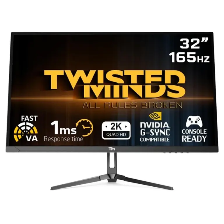 Twisted Minds Tm32qhd165va 32" Qhd Va,165hz, 1ms, Hdr, Hdmi2.1 Gaming Monitor-0