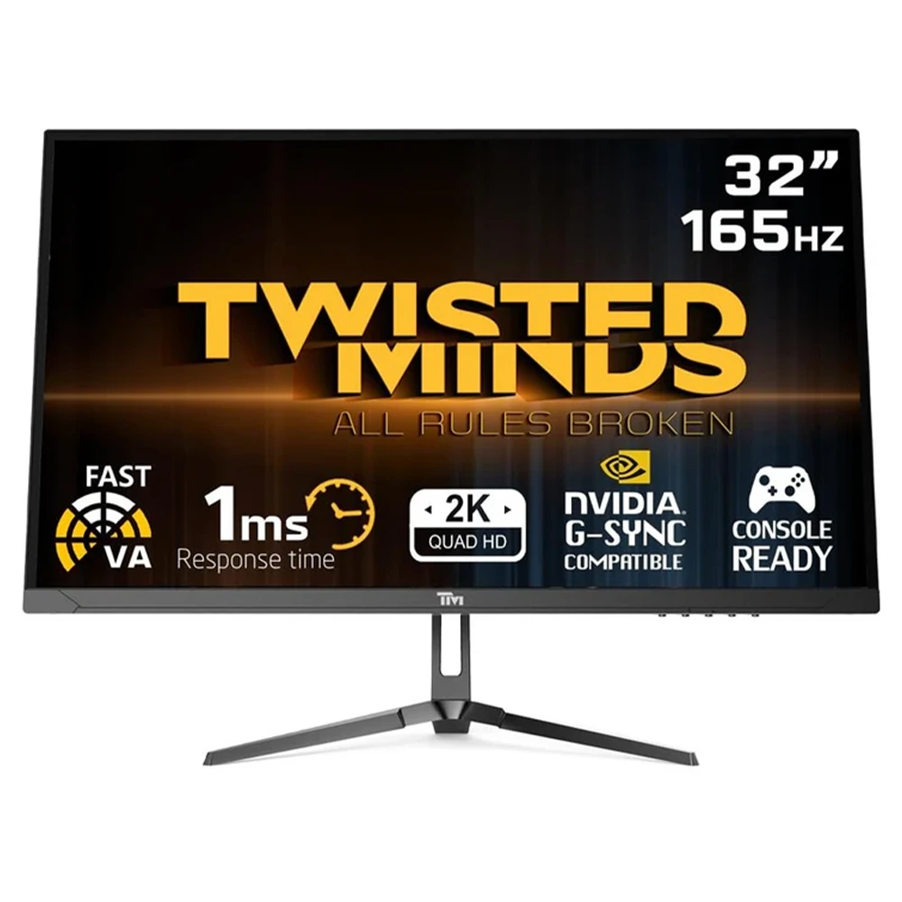 Twisted Minds Tm32qhd165va 32" Qhd Va,165hz, 1ms, Hdr, Hdmi2.1 Gaming Monitor-0 Twisted Minds Tm32qhd165va 32" Qhd Va,165hz, 1ms, Hdr, Hdmi2.1 Gaming Monitor-0