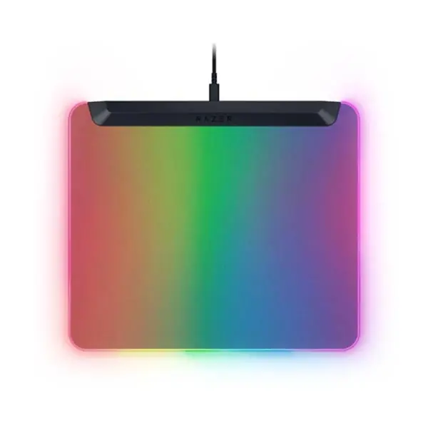 سجادة ماوس ألعاب رايزر فايرفلاي V2 برو مضاءة بالكامل بتقنية RGB - أسود-0