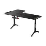 Twisted Minds Warrior L Shaped Right Gaming Desk Rgb - Black-126917