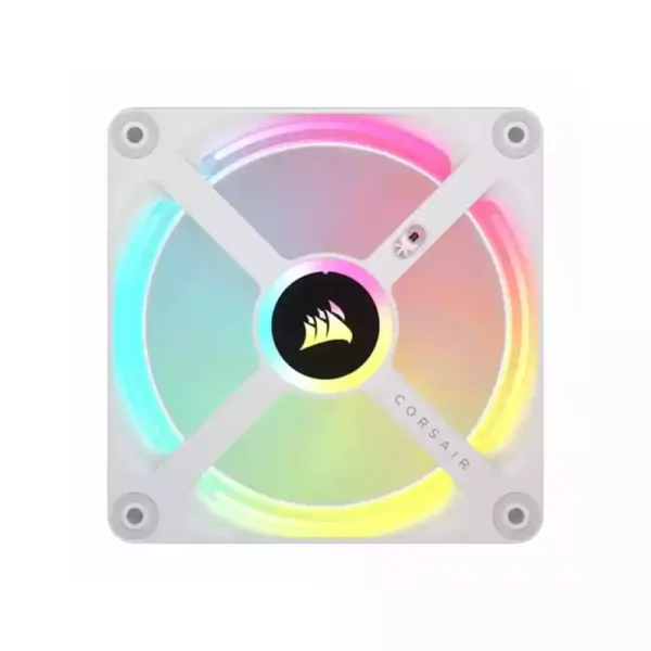 Corsair Icue Link Qx120 Rgb 120mm Pwm Pc Fan Expansion Kit - White-0