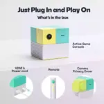 Nex Playground Game System, Indoor Family Game Night, Fun Games & Physical Play, Unique Ai-powered Motion Tracking Video Game Console, Transforms Living Room Into A Family Or Party Games Space-127066