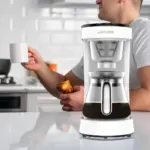 Lepresso Drip Coffee Machine Bs Plug 0.75l - White-127108