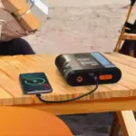 جهاز بدء تشغيل ومضاغط هواء من باورولوجي بسعة 8800 مللي أمبير - شفاف-127374