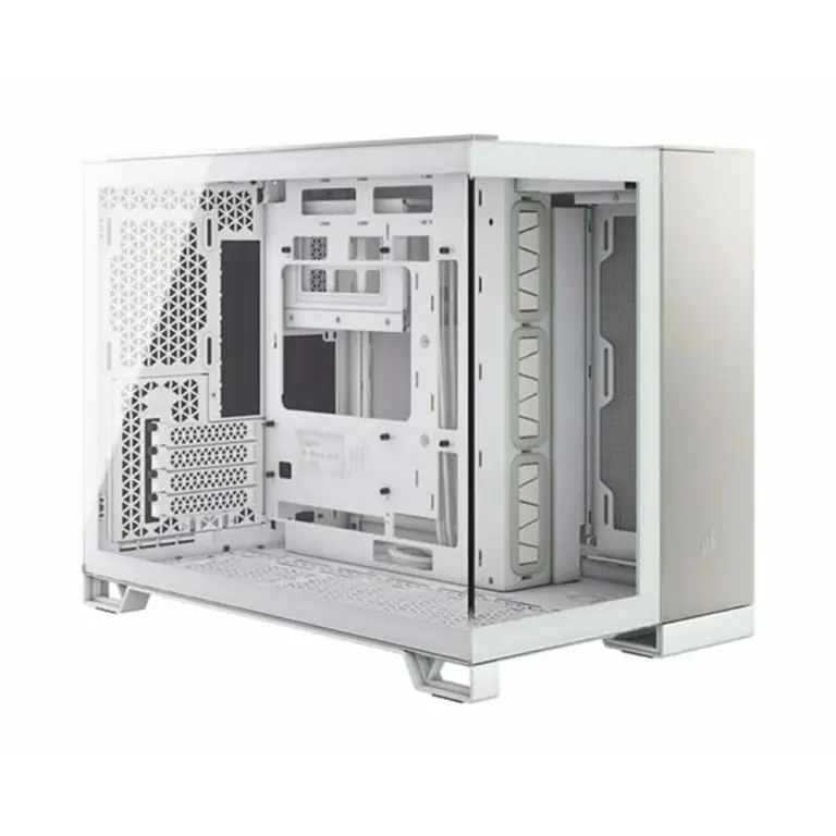Corsair 2500x Mid Tower Case - White/satin Gray Aluminum-0