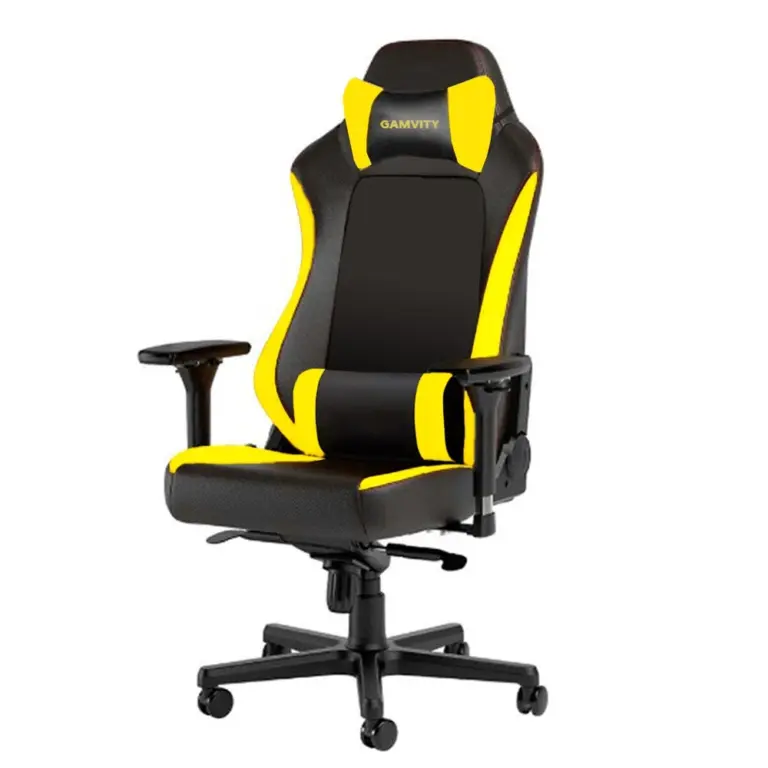 Gamvity Hero Series Gaming Chair - Black/yellow-0