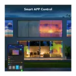 Govee Netflix RGBIC Indoor Curtain Lights 400 LED (1.5m*1.5m)-127714