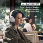 Sony Wireless Noise Cancelling Wireless Bluetooth Headphone (WH-CH720N) - White-128484