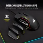 Corsair Icue Glaive Rgb Pro Gaming Mouse - Black-128715