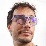 Barner Screen Glasses Osterbro Glossy - Aqua-128857