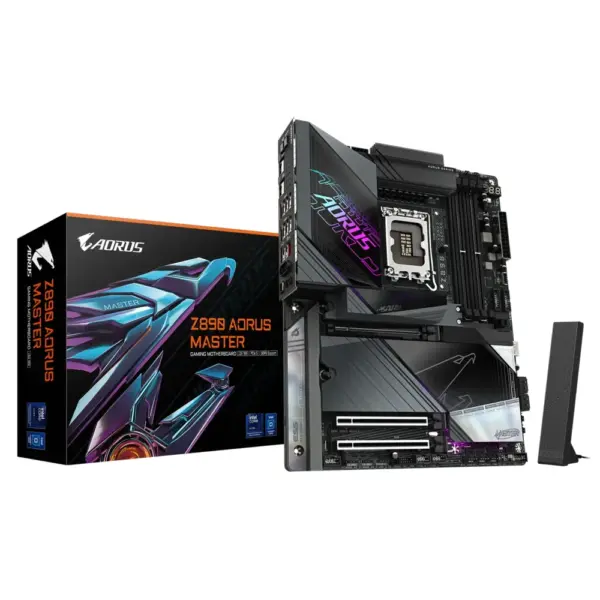 لوحة أم جيجابايت Z890 Aorus Master بمقبس LGA 1851 من نوع ATX-0