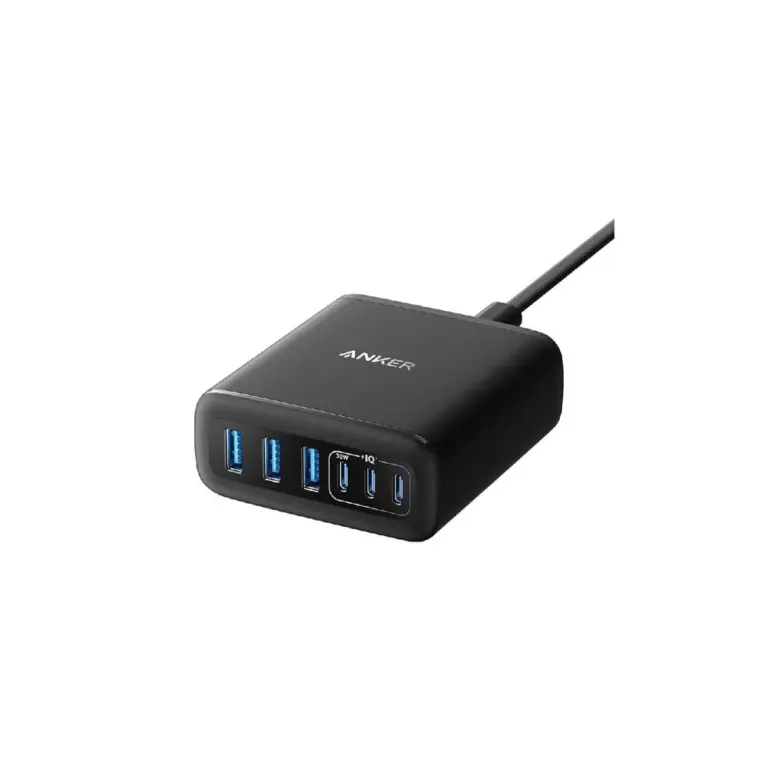 Anker 6ports Multi Device Fast Charger 112w - Black-0