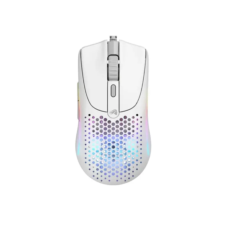 Glorious Model O 2 Mini Wired Gaming Mouse - Matte White-0
