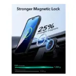 Esr Iphone 16 Pro Classic Hybrid Case With Stash Stand - Frosted Black -132335