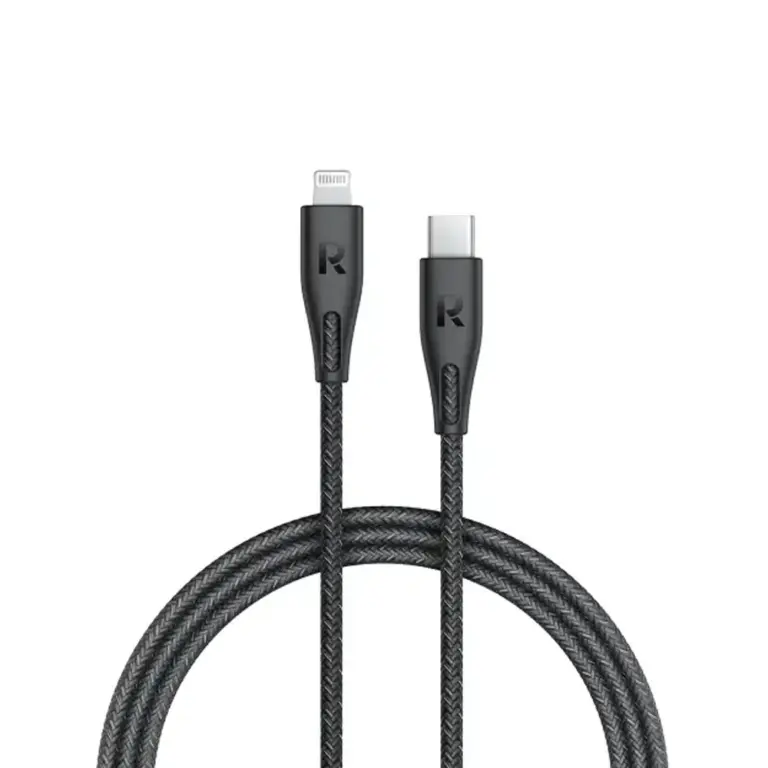 Ravpower Rp-cb1017 Charge & Sync Usb C Cable With Lightning Connector 1.2m Black-0