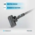 Powerology Cordless Stick Vacuum - Black-130315