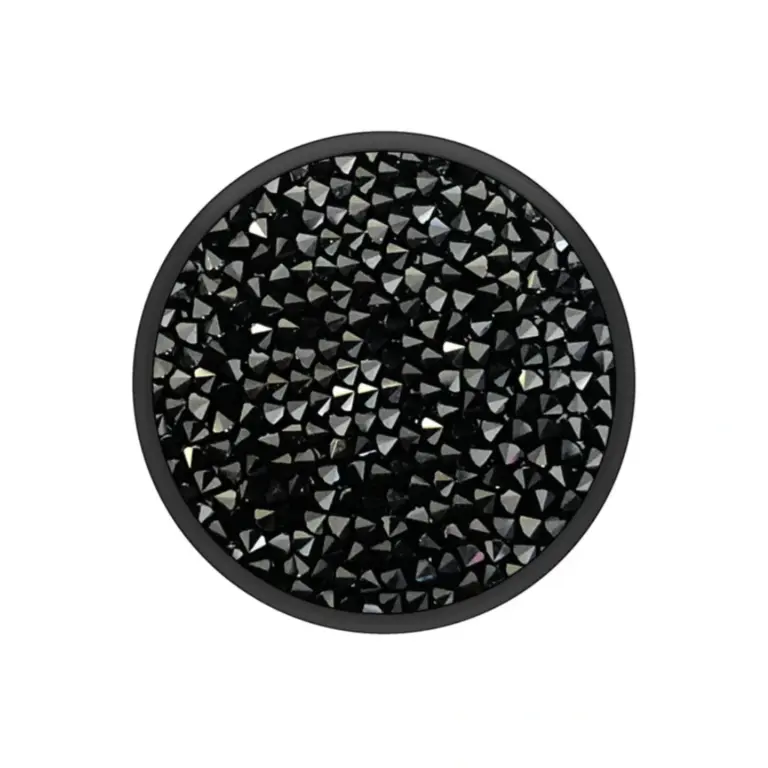 Popsockets Popgrip (Complete Swappable Popgrip) Jet Black Crystal-0