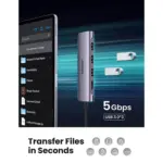 Ugreen Usb-c 6-in-1 Multifunctional Adapter - 4k 60hz-130382