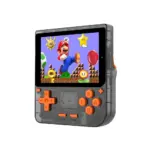 Porodo Gaming Retro Arcade Gaming Console - Black/orange-130559