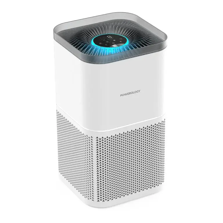 Powerology Smart Air Purifier Eliminate Odor And Smoke - White-0