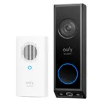 Eufy E340 Kit With Chime 2k Dual Cameras Video Doorbell - Black-0