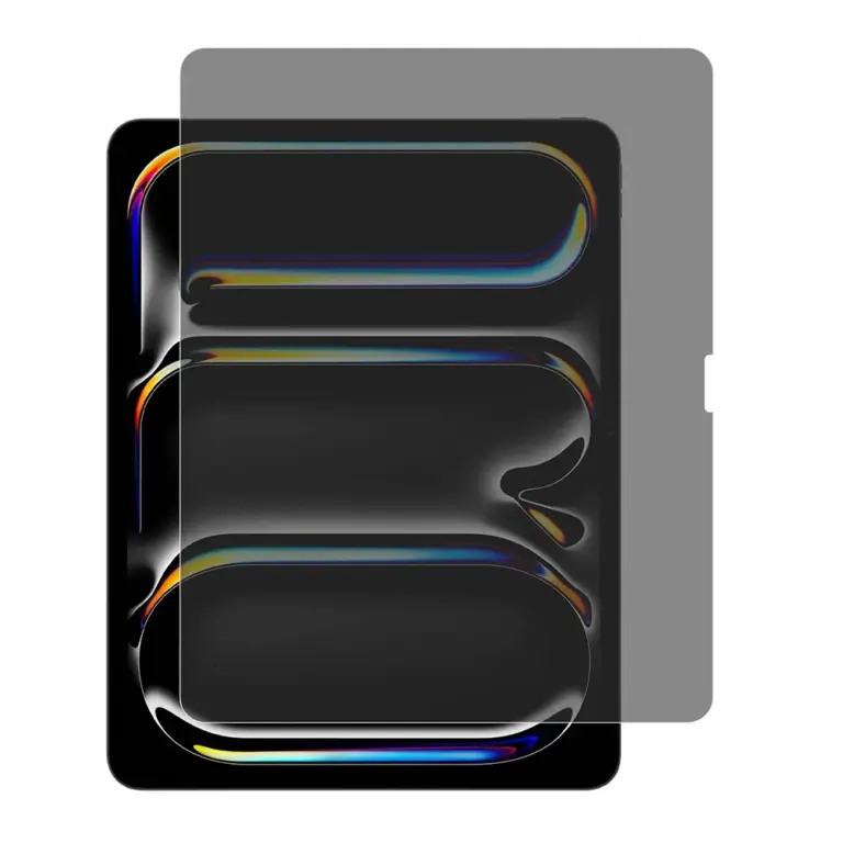 Levelo High Silicone Aluminum Glass Privacy Screen Protector For Ipad Pro 11" 2024 Series-0