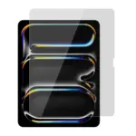 حامي شاشة من زجاج الألومنيوم عالي السيليكون من ليفيلو عالي الدقة لسلسلة آبل 13 بوصة 2024 - شفاف-0