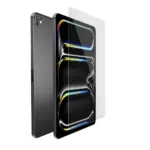 حامي شاشة من زجاج الألومنيوم عالي السيليكون من ليفيلو عالي الدقة لسلسلة آبل 13 بوصة 2024 - شفاف-131880