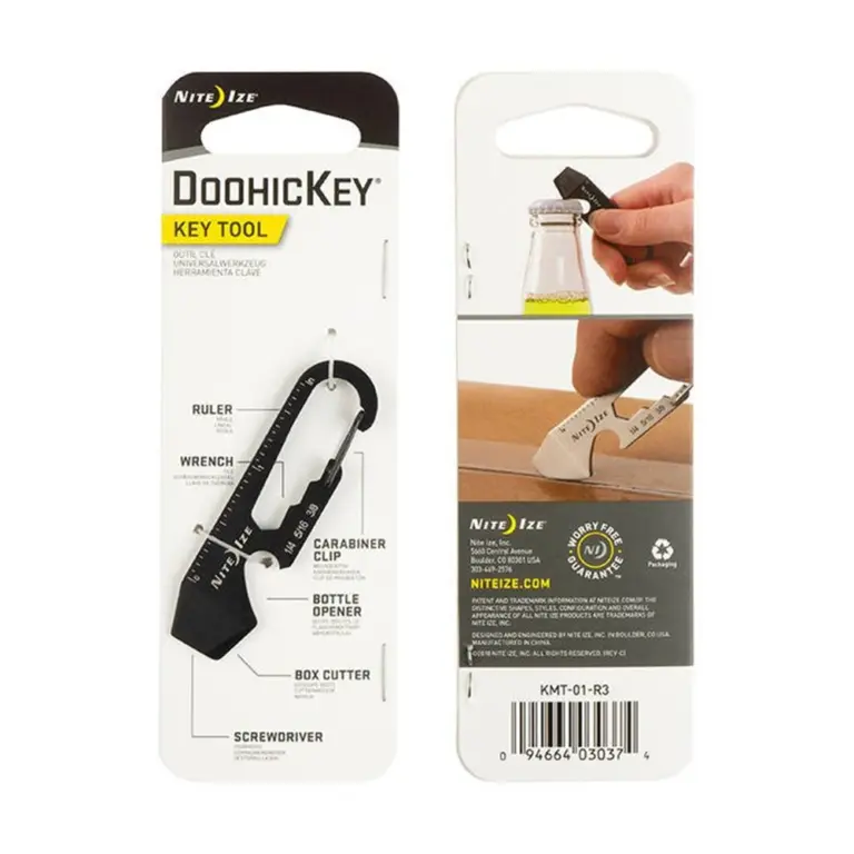 Nitelze Doohic Key Keytool - Stainless Black-0