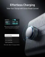 محطة شحن أنكر برايم بقوة 250W و 6 منافذ بتقنية GaN - فضي-133893