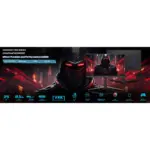Gameon Midnight Pro Series 24" Fhd 380 Hz Mprt 0.5 Ms Fast Ips Gaming Monitor (Support Ps5) - Black-134068