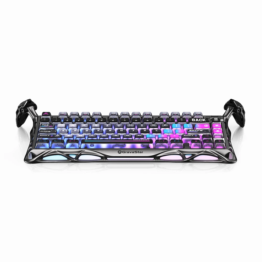 Gravastar Mercury K1 Pro 75% Wireless Mechanical Gaming Keyboard Special Edition - Cyberpunk (English)-0 Gravastar Mercury K1 Pro 75% Wireless Mechanical Gaming Keyboard Special Edition - Cyberpunk (English)-0
