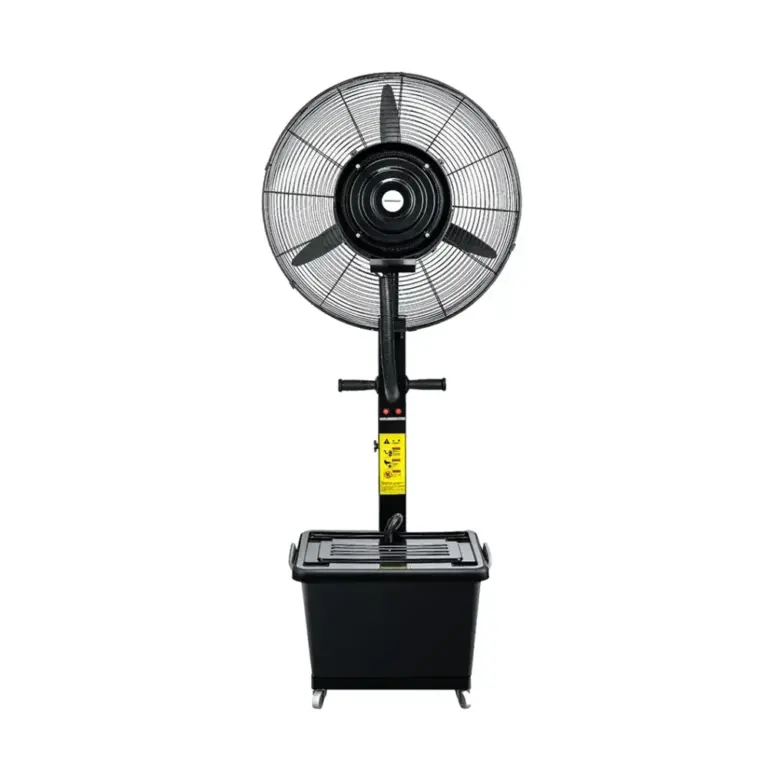 Powerology Industrial Fan Mist Spray & Humidifier - Black-0