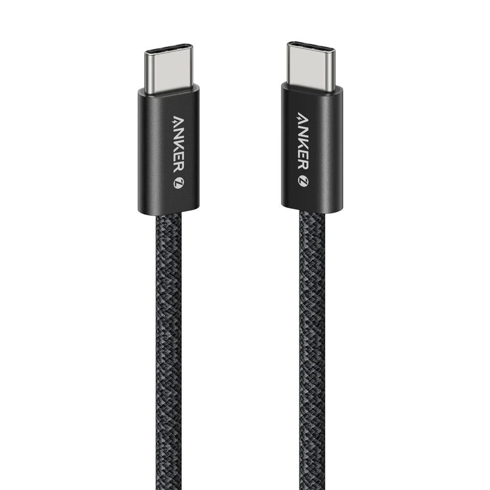 كابل شحن سريع أنكر زولو من USB-C إلى USB-C بقوة 240 واط ومضفر بطول 6 أقدام-0 كابل شحن سريع أنكر زولو من USB-C إلى USB-C بقوة 240 واط ومضفر بطول 6 أقدام-0