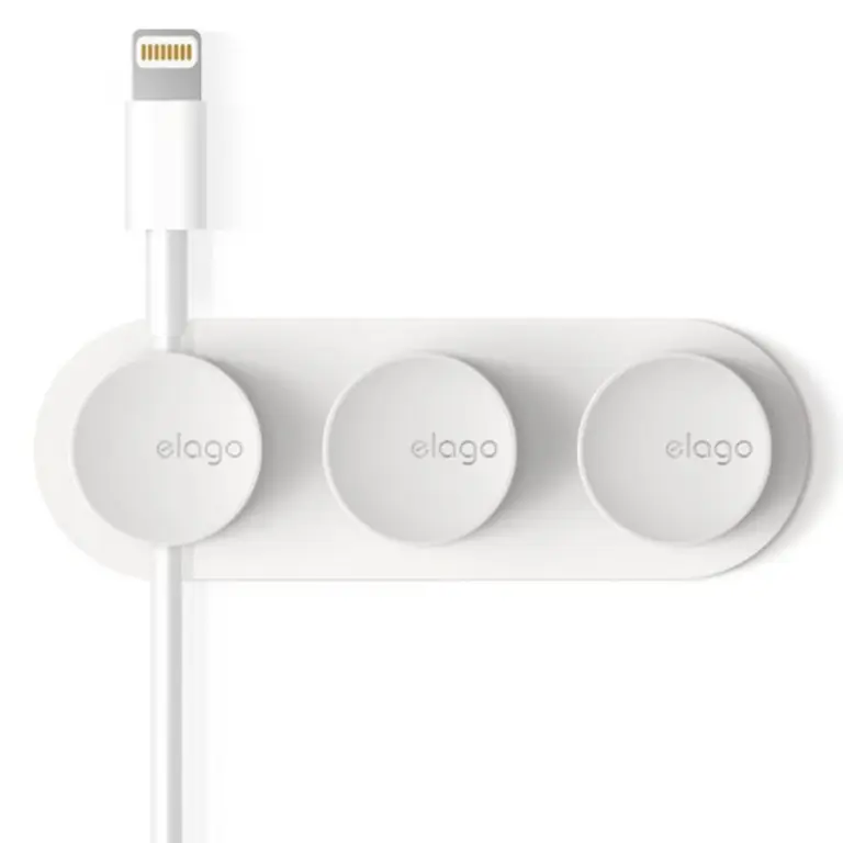 Elago Magnetic Cable Management Buttons - White-0