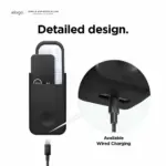 Elago Apple Tv Remote Universal Holder Mount Medium - Black-132782