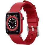 Elago Apple Watch 45/44/42mm Ultra Premium Fluoro Rubber Strap - Red-0