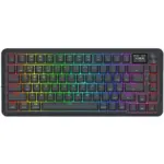 لوحة مفاتيح ألعاب ميكانيكية لاسلكية ريدراغون K708RGB-Pro فليكاكت RGB مع شاشة LCD (إنجليزية)-0